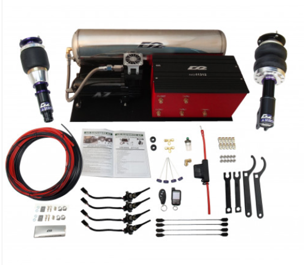 D2 Gold Air Suspension Kit Volkswagen GOLF MK5 φ50