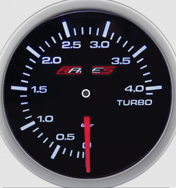 Turbo druk meter 4 Bar smoke