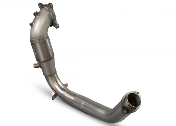 Scorpion Exhausts Downpipe with a high flow sports catalyst for Honda Civic Type R FK2 (LHD)