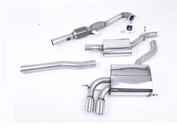 Milltek Sport Turbo-back including Hi-Flow Sports Cat S3 8P