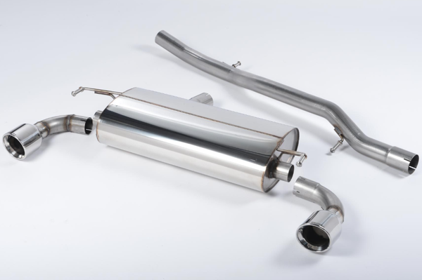Milltek Sport Cat-back Exhaust Non-resonated (louder) R32