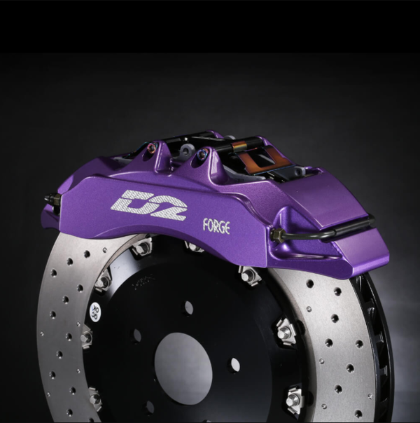 D2 Front Big Brake Kit 330x32mm, Street Caliper, Fixing discs  GOLF 7 GTI