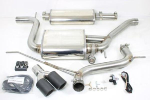 VW Golf 5 GTI – Klepuitlaat -catback uitlaatsysteem RVS