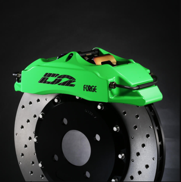 D2 Front Big Brake Kit 286x26mm, Street Caliper, Fixing discs Volkswagen POLO 6R