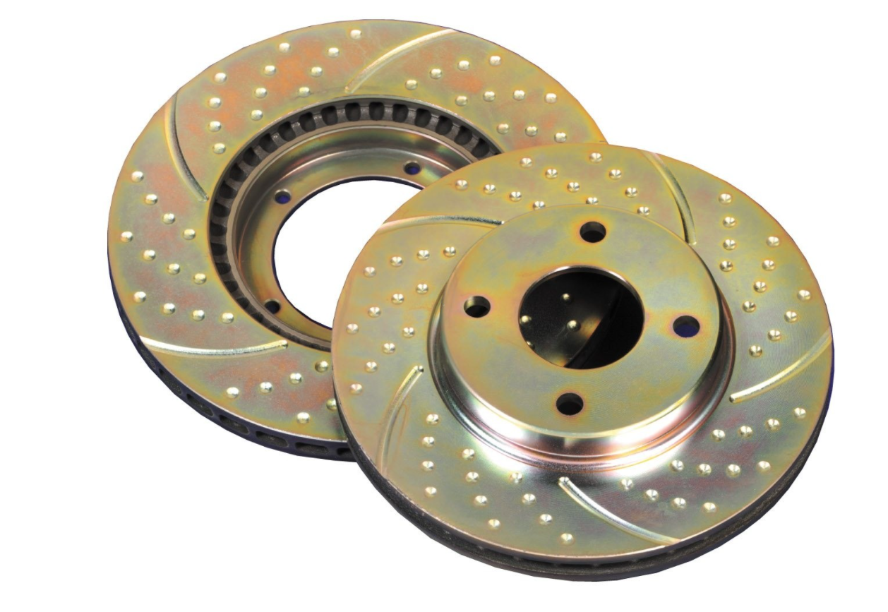 EBC Brakes VW Golf V 2.0 Turbo GTi 2004-2009 Remschijf grooved achter