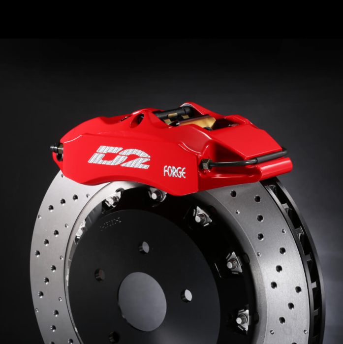 D2 Front Big Brake Kit 330x32mm, Street Caliper, Floating discs  Volkswagen POLO 6R