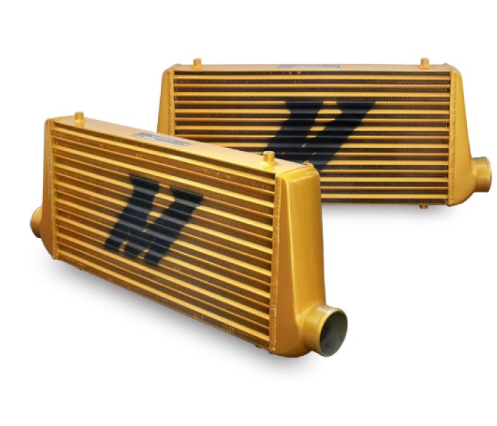 Universal Eat Sleep Race M Line Intercooler Gold Mishimoto