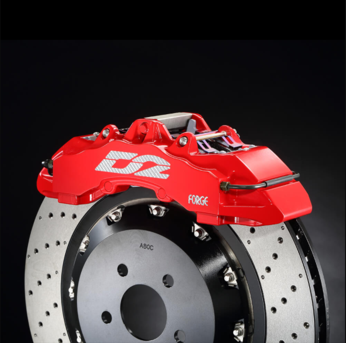 D2 Rear Big Brake Kit 421x36mm, Street Caliper, Floating discs Volkswagen GOLF 4 4X4