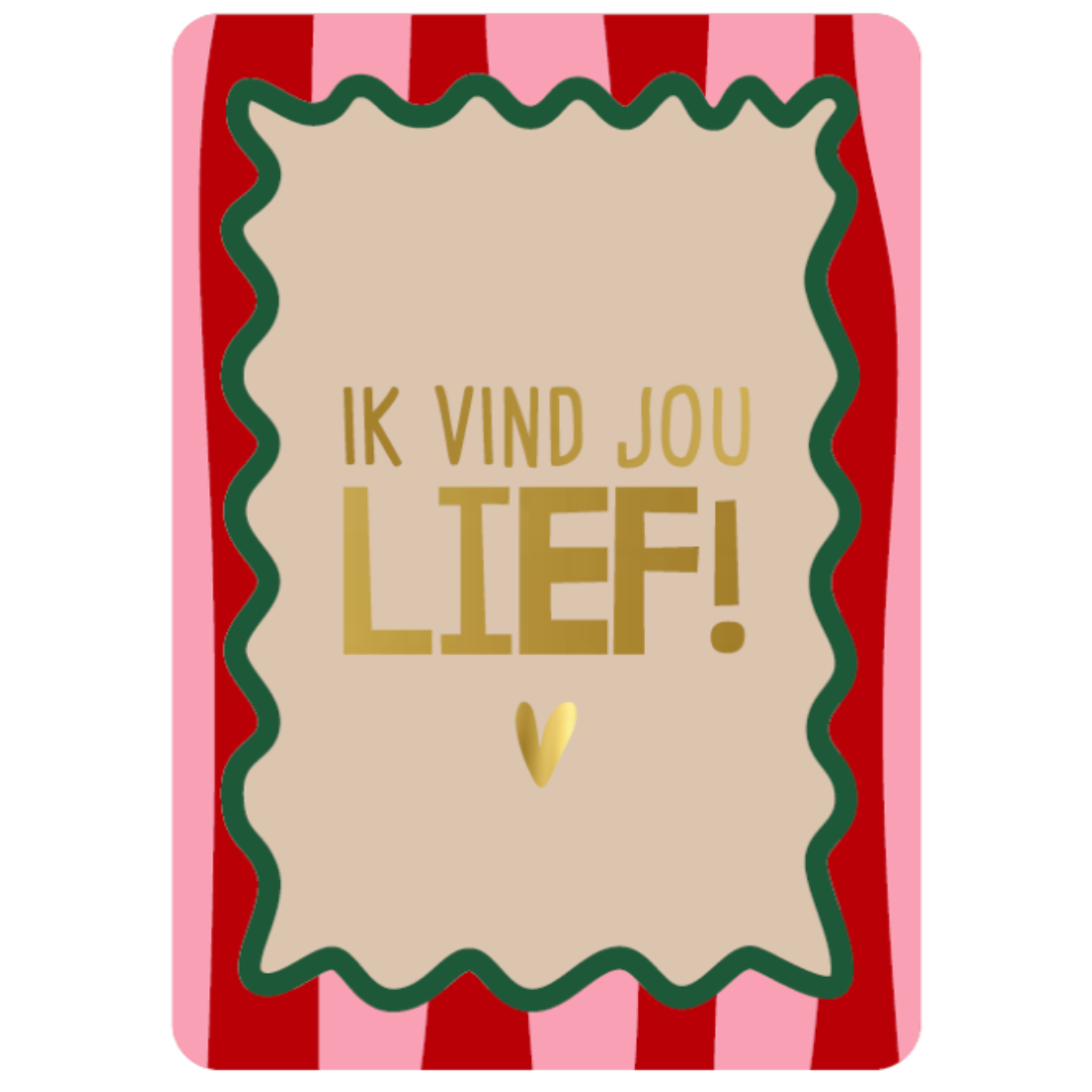 Kaartje - Ik vind jou lief
