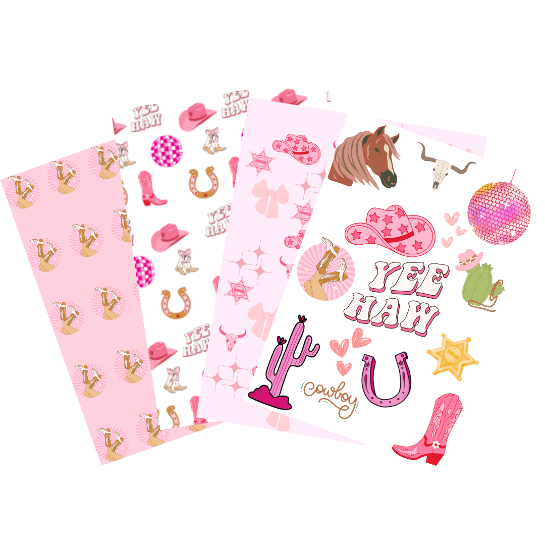 Achtergrondjes - Cowgirl