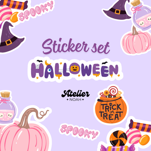 Sticker set - Halloween