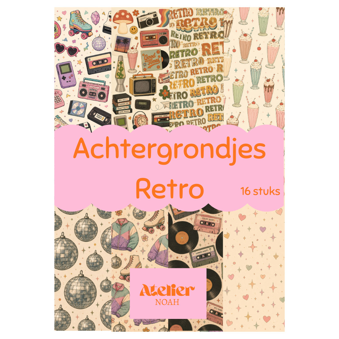 Achtergrondjes - Retro
