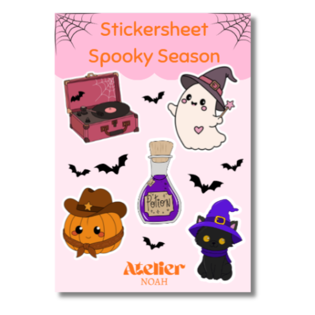 Sticker Sheet - Spooky Season