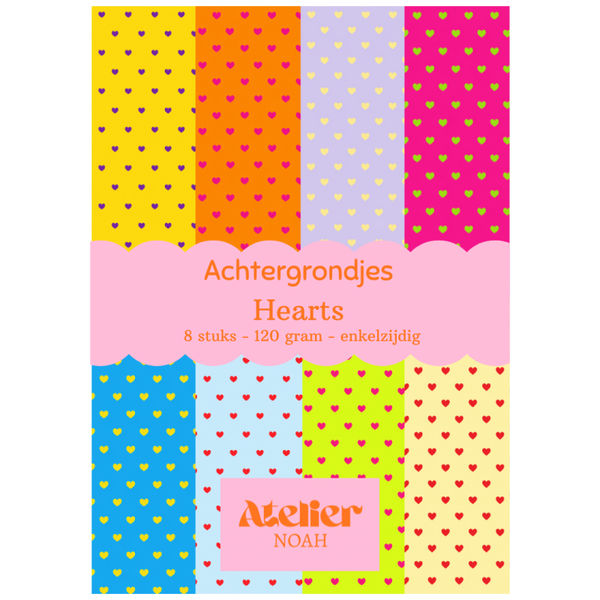 Achtergrondjes - Hearts