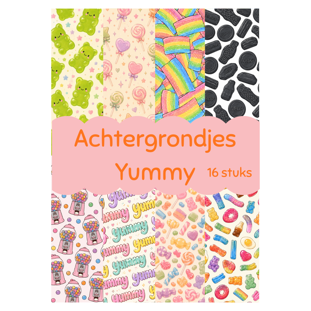 Achtergrondjes - Yummy