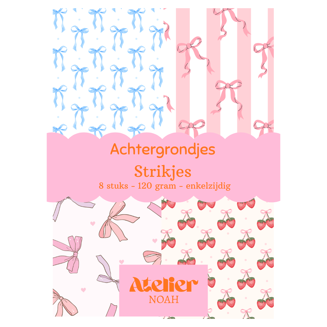 Achtergrondjes - Strikjes