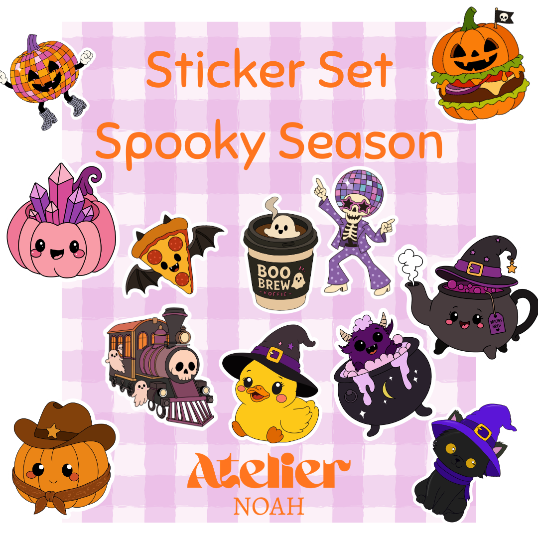 Sticker set - Spooky Season