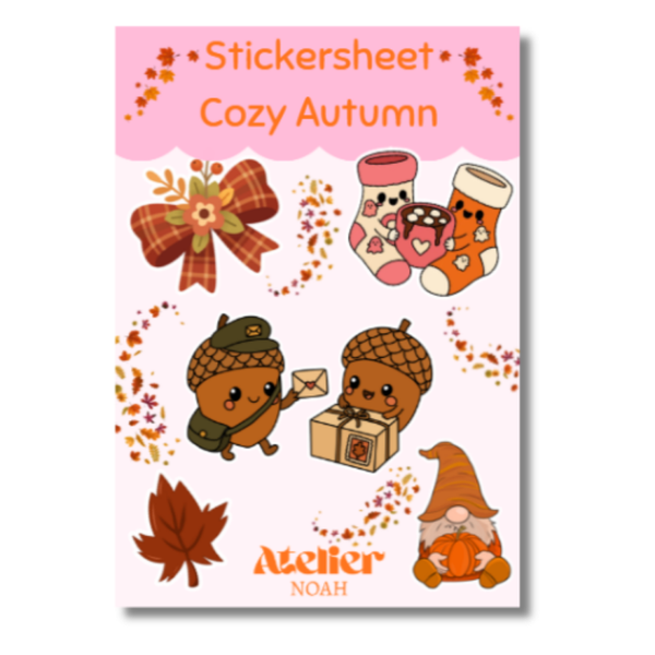 Sticker Sheet - Autumn