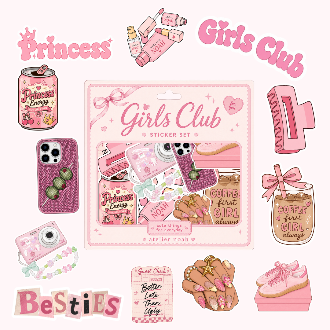 Sticker set - Girls Club