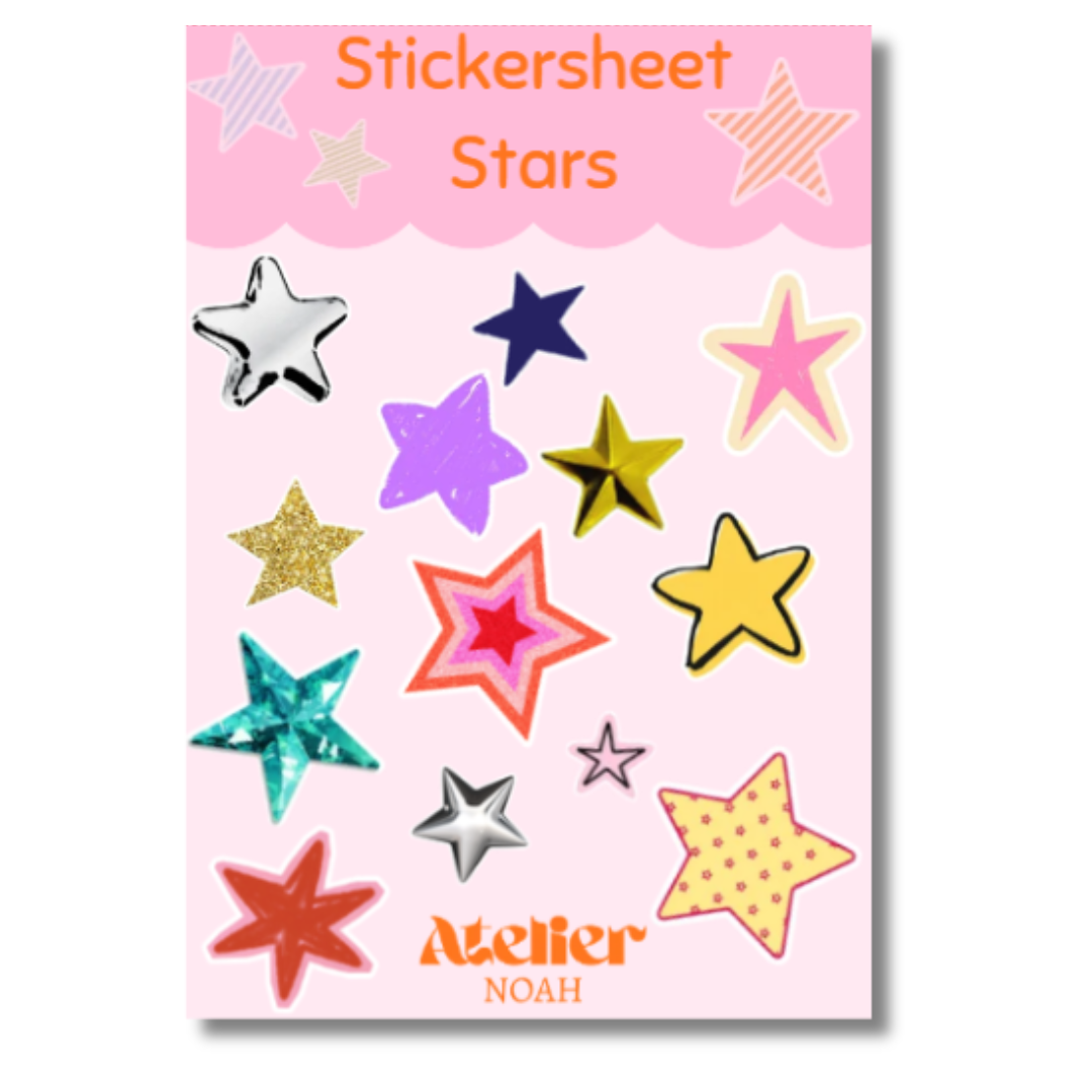 Sticker Sheet - Stars