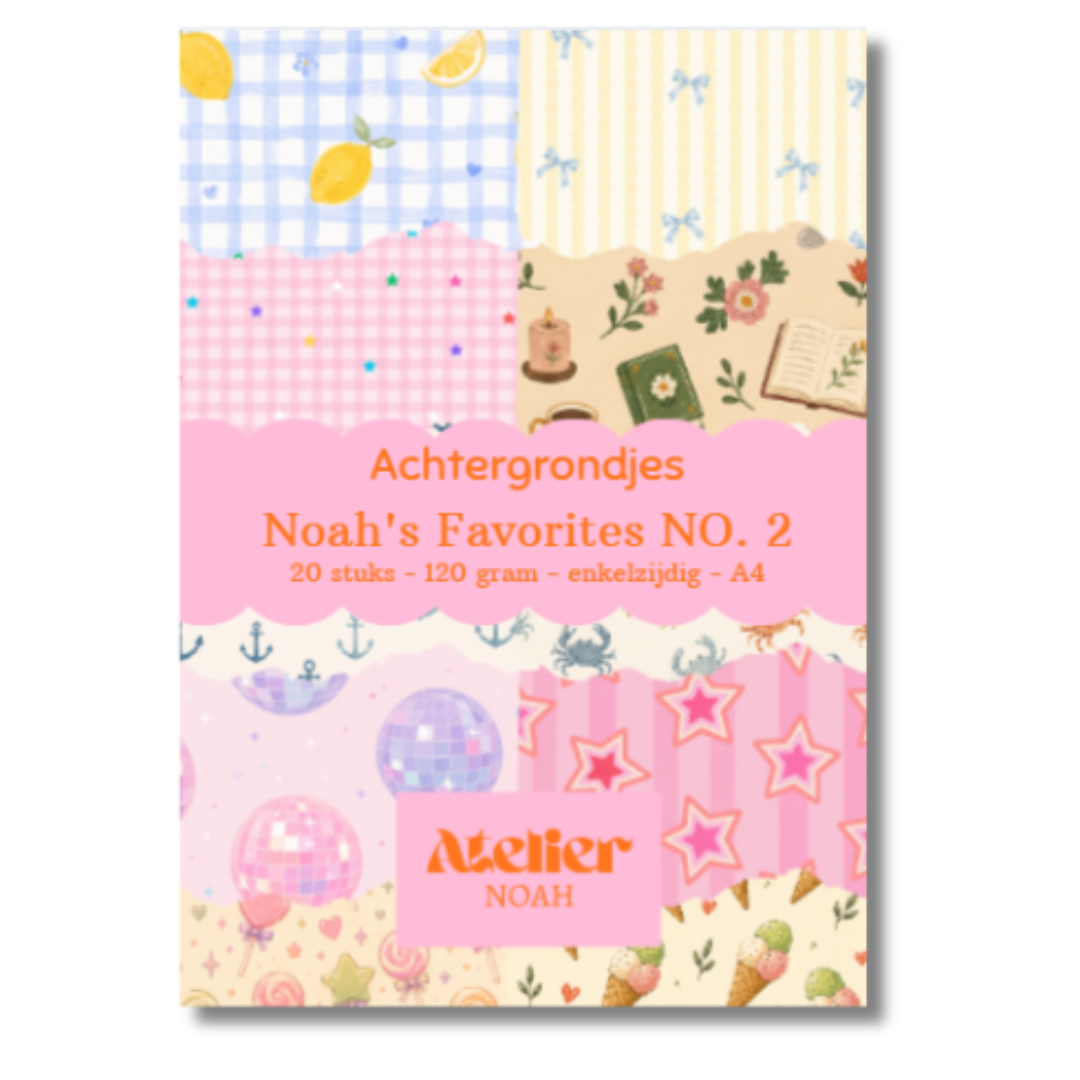 Noah's Favorites NO.2 - A4 journal papier