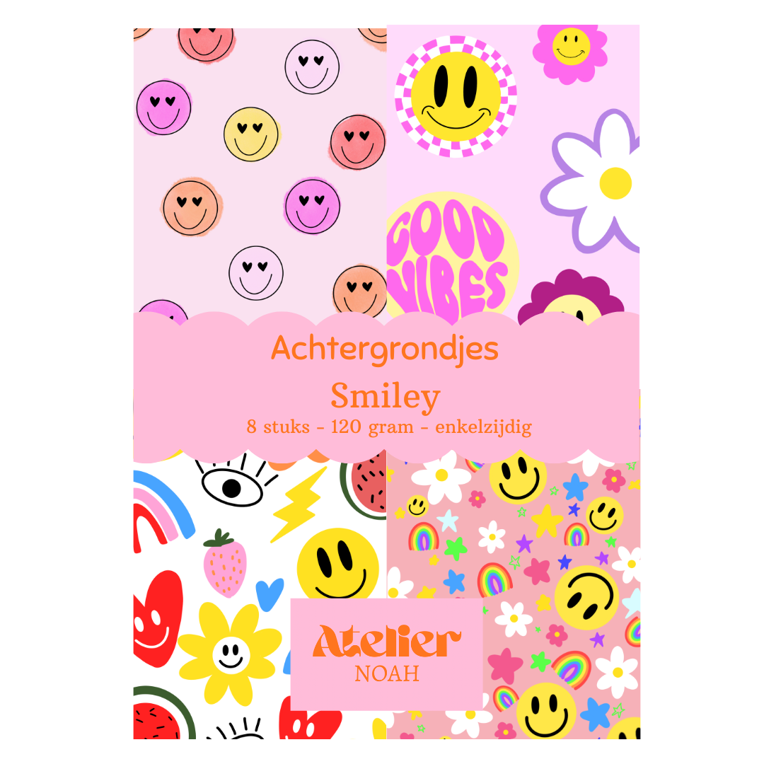 Achtergrondjes - Smiley