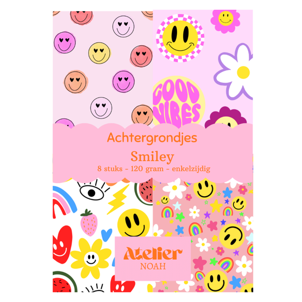 Achtergrondjes - Smiley