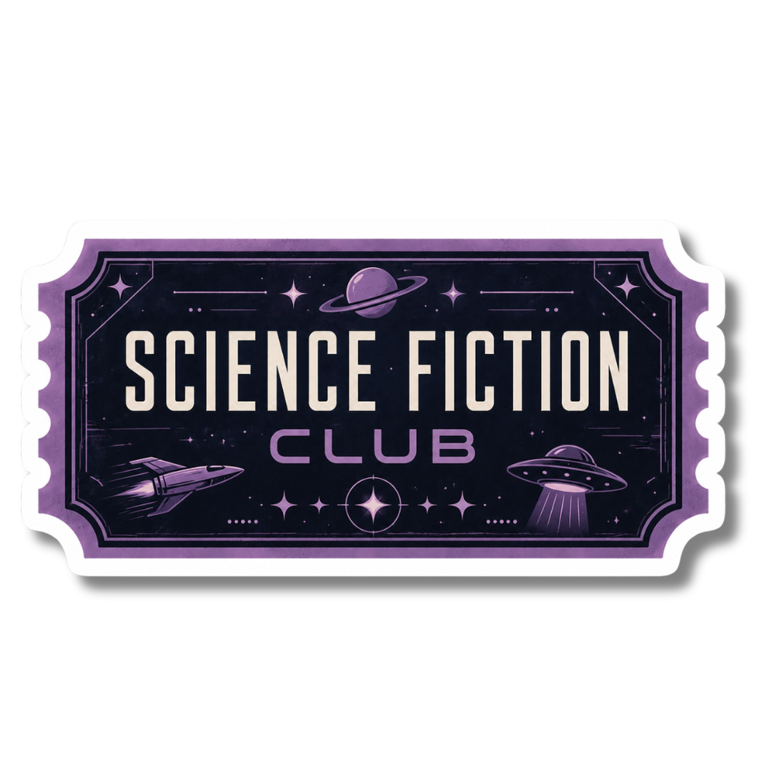 Losse sticker - Science Fiction