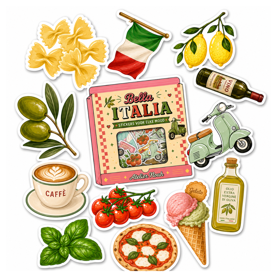 Sticker Set - Bella Italia