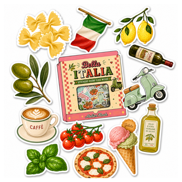Sticker Set - Bella Italia