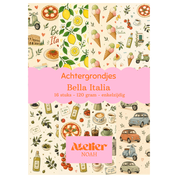 Achtergrondjes - Bella Itallia