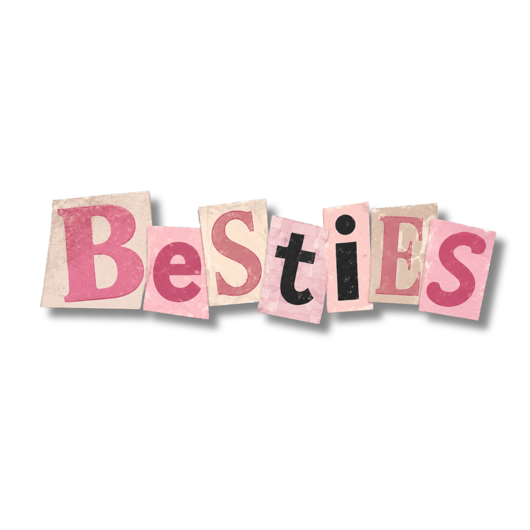 Losse sticker - Besties