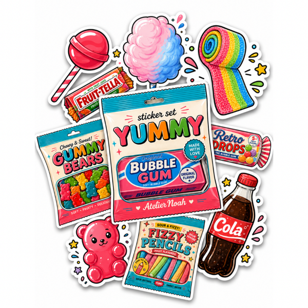 Sticker set - Yummy