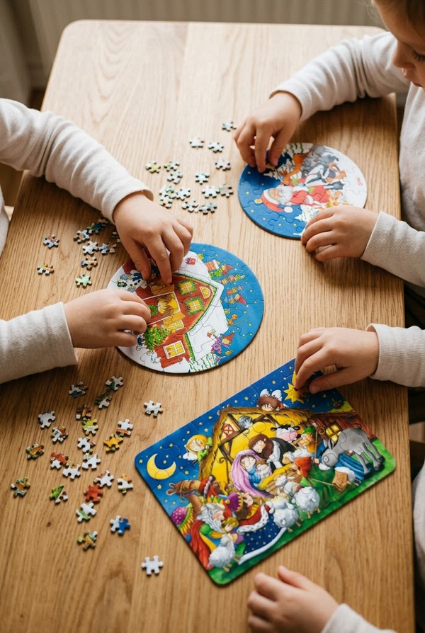 Mini-Puzzle "Weihnachten"