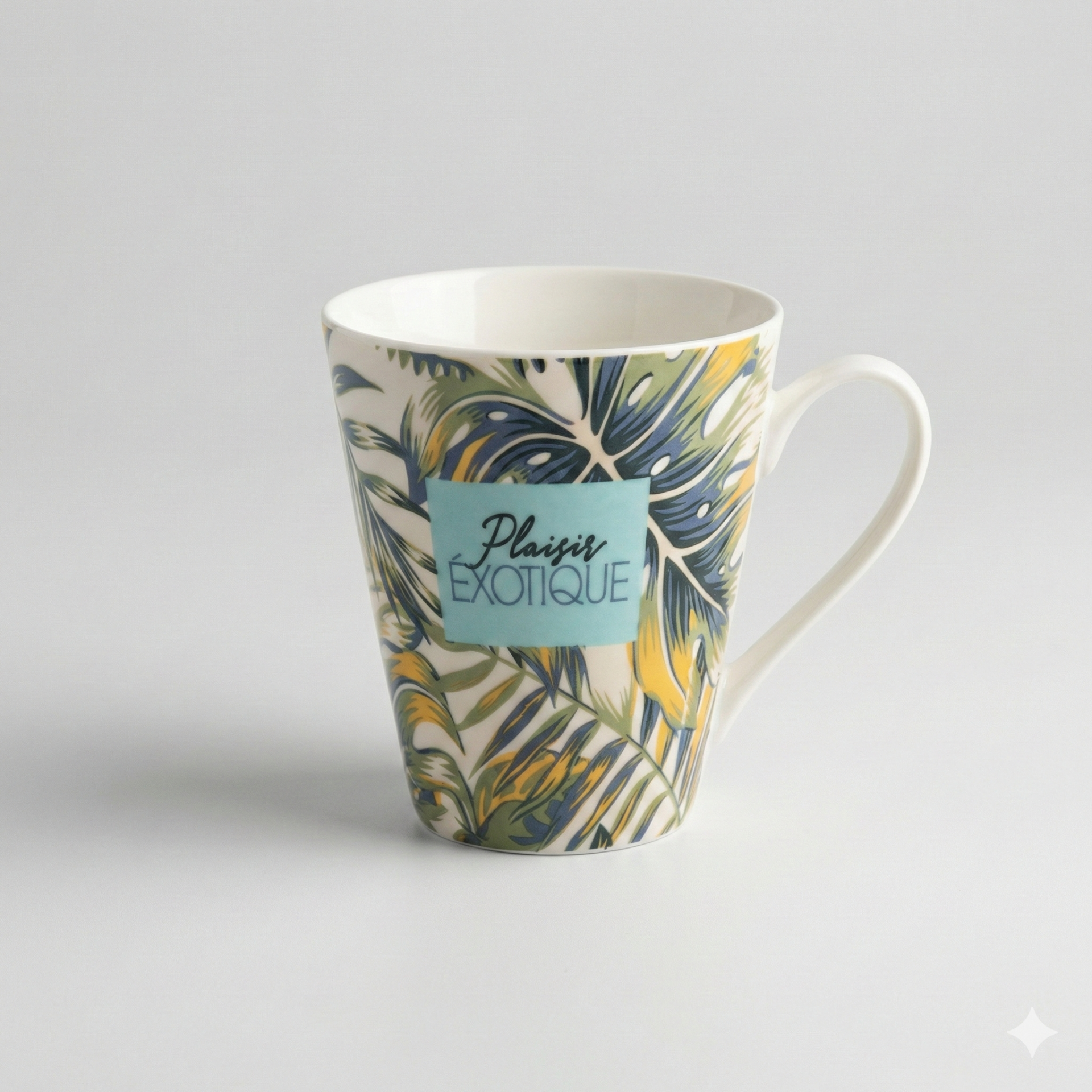 Mug Tropical "Plaisir Exotique"-Collection Jungle