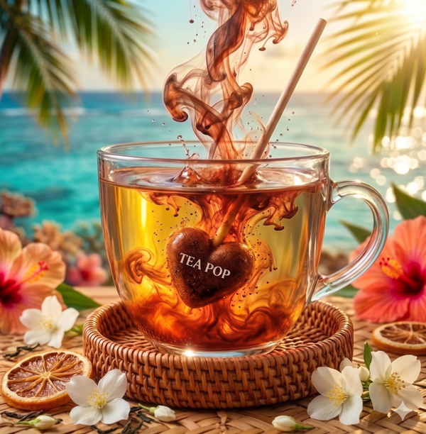 TEA POP "Gingembre-Citron"     Coffret 6 bâtonnets
