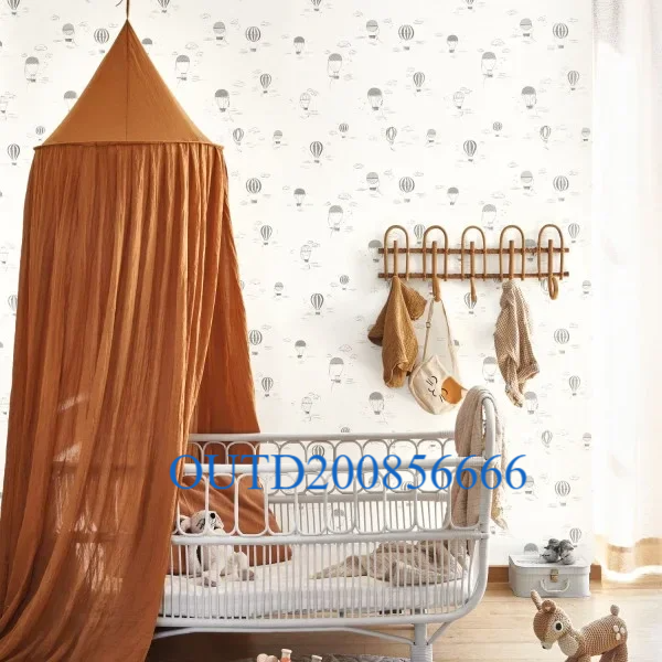 Kids behang Once upon a time 2 - Balloons in the clouds