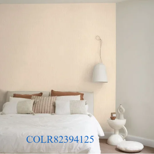 Behang uni So color 5 - Fiber