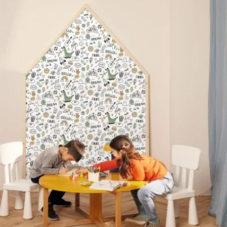 Kids behang Les minis mondes - Bande dessinée