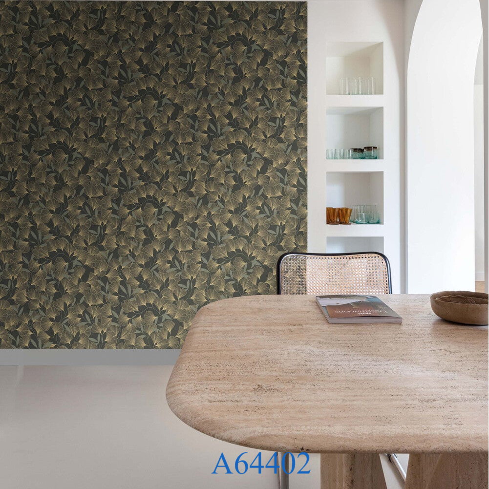 Behang patroon Attitude - Ginko
