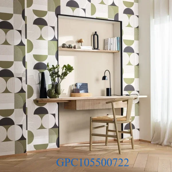 Behang patroon Graphic - Amplitude