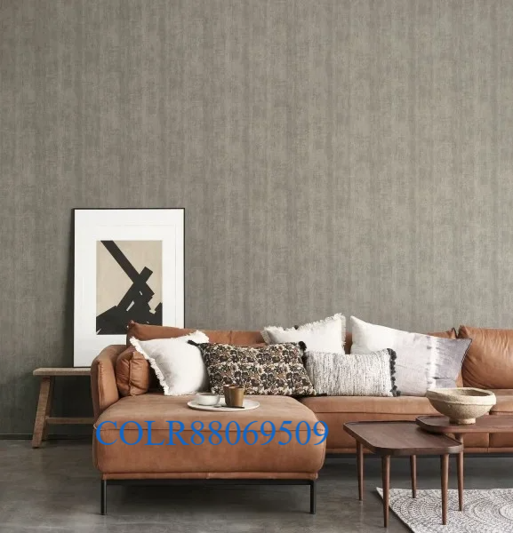 Behang uni So color 5 - Beton