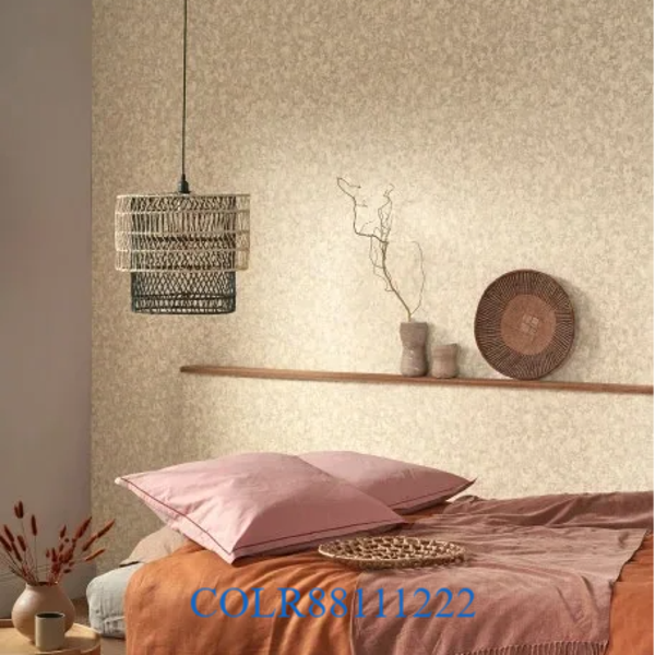 Behang uni So color 5 - Mur antique