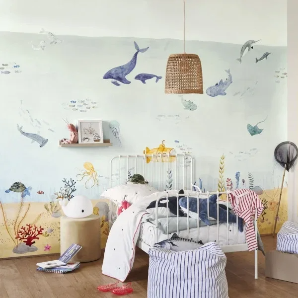 Foto - panelen behang Once upon a time 2 - Exploration under the sea