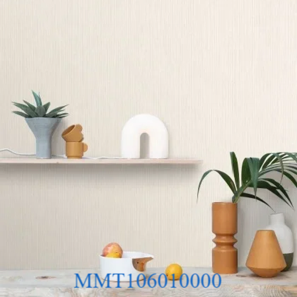 Behang uni Matiers - Sisal