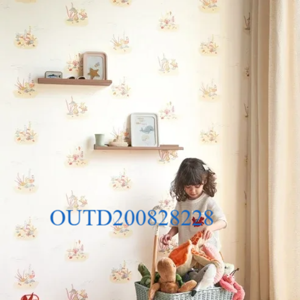 Kids behang Once upon a time 2 - Coral reef