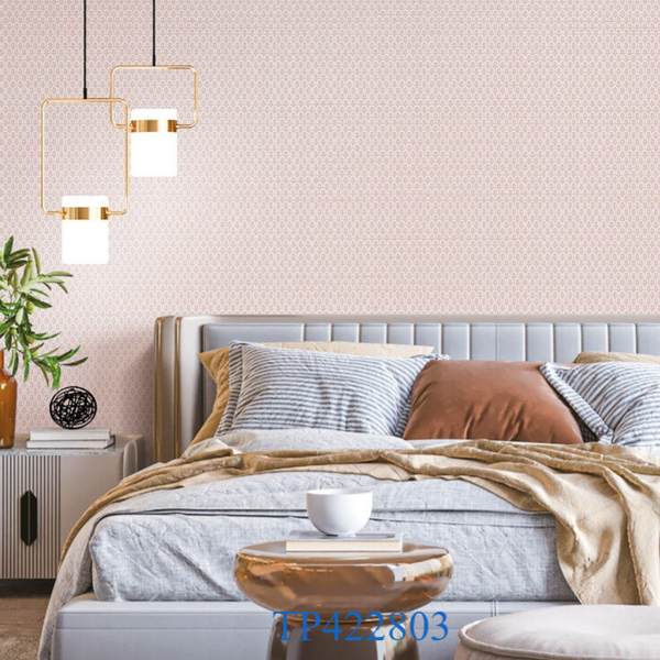 Behang patroon Tapestry - Loop plain