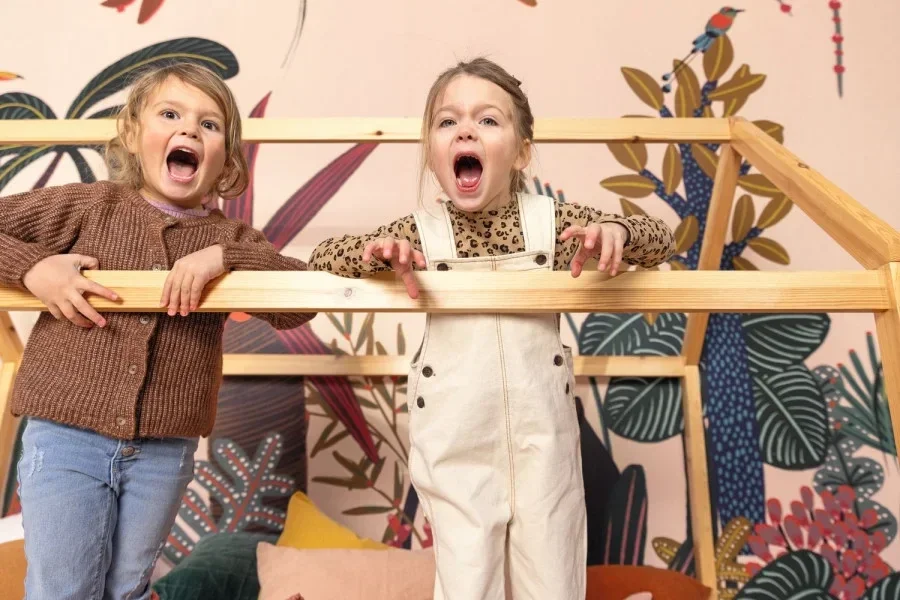 Foto - panelen behang Let's go girls! - Lara