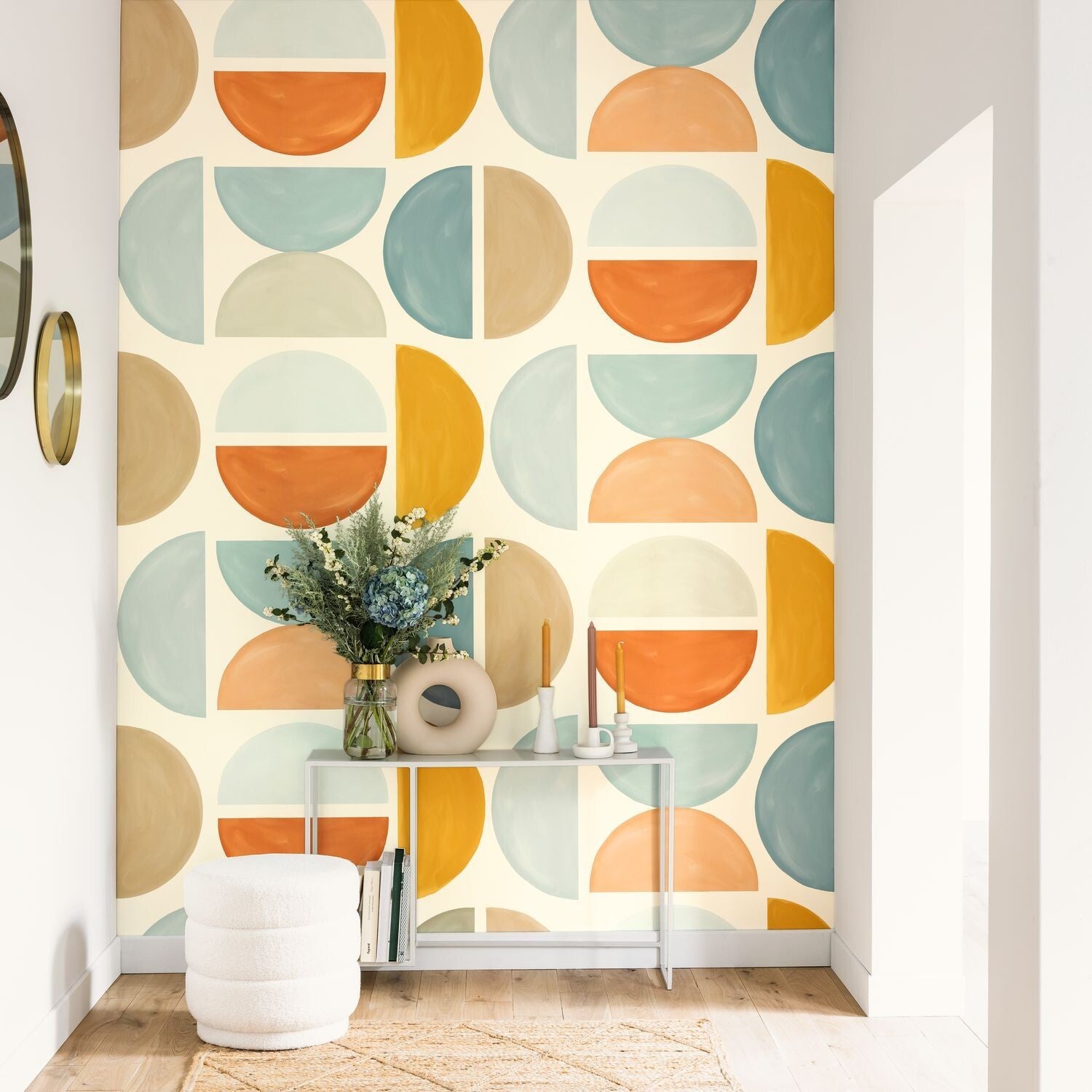 Foto - panelen behang Happy therapy - Joy
