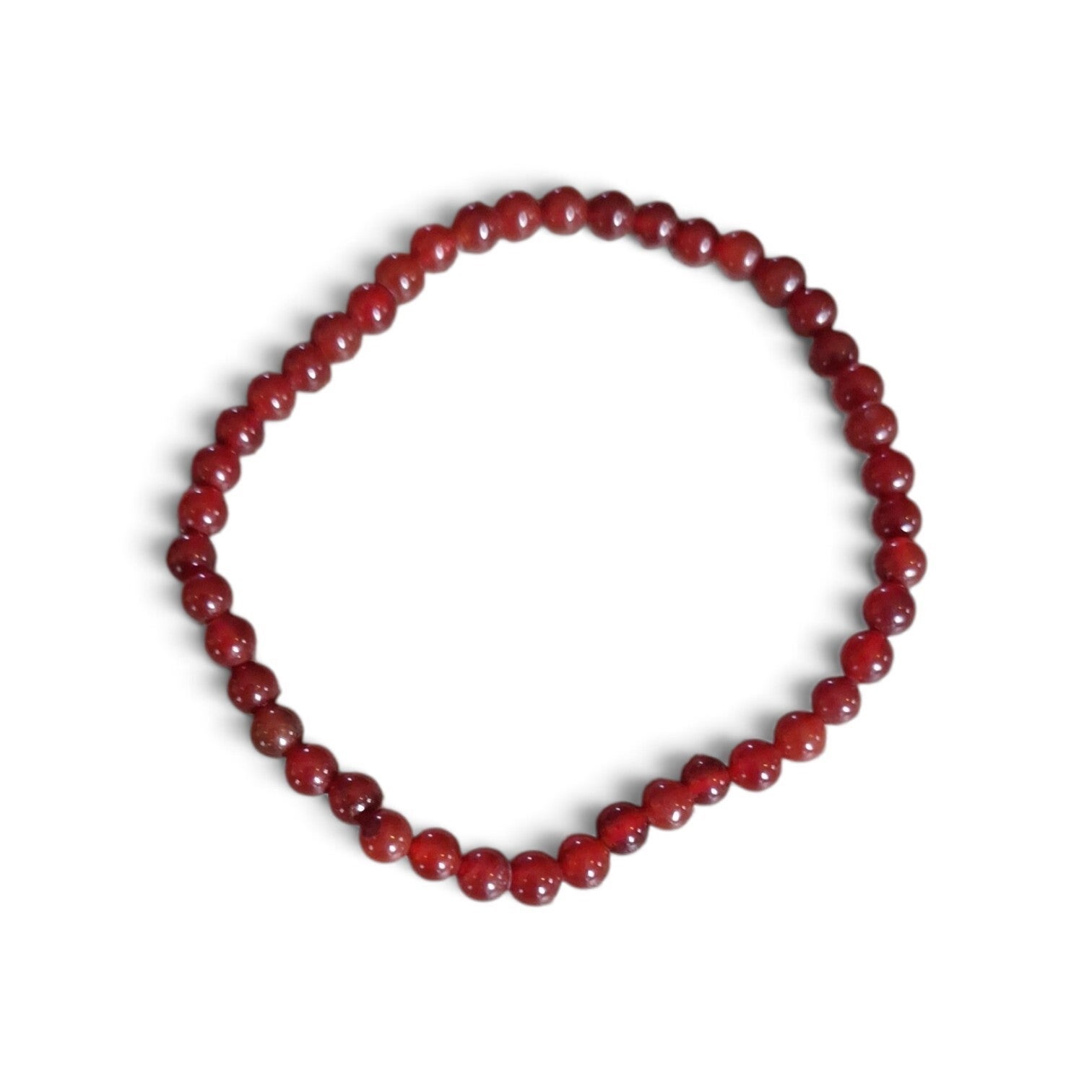 Carneool kralenarmband 4mm